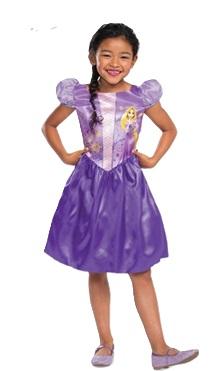 Disfraz de princesa rapunzel basico plus para nina 191004