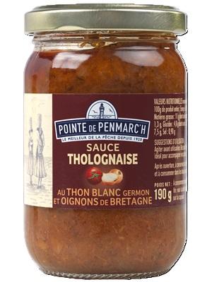 Sauce tholognaise au thon blanc germon et oignons de bretagne 08260 b 1